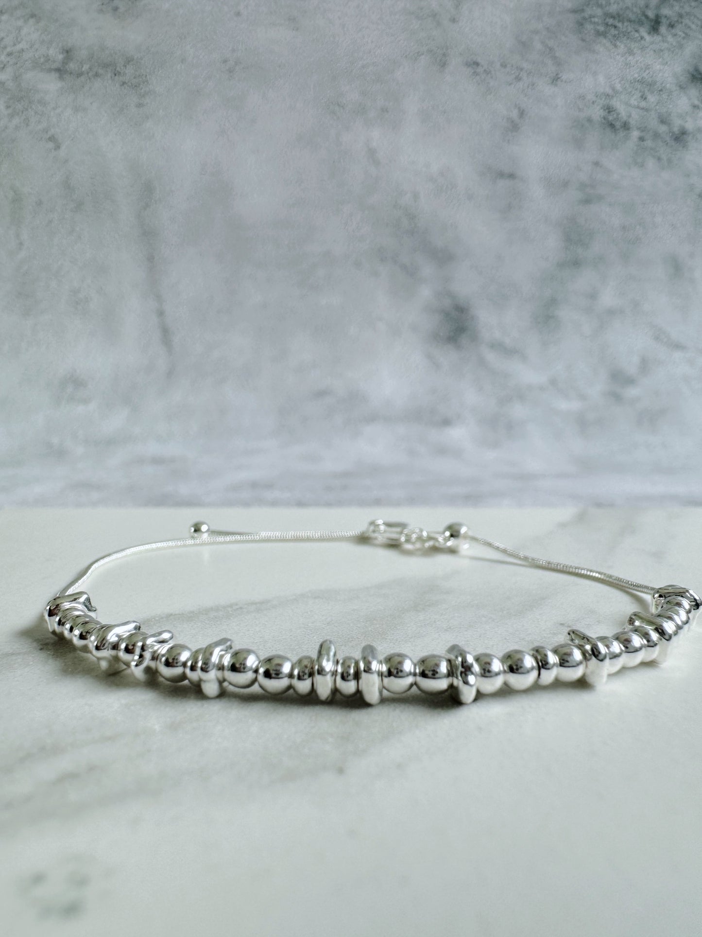 Beautiful - Silver Secret Message Bracelet