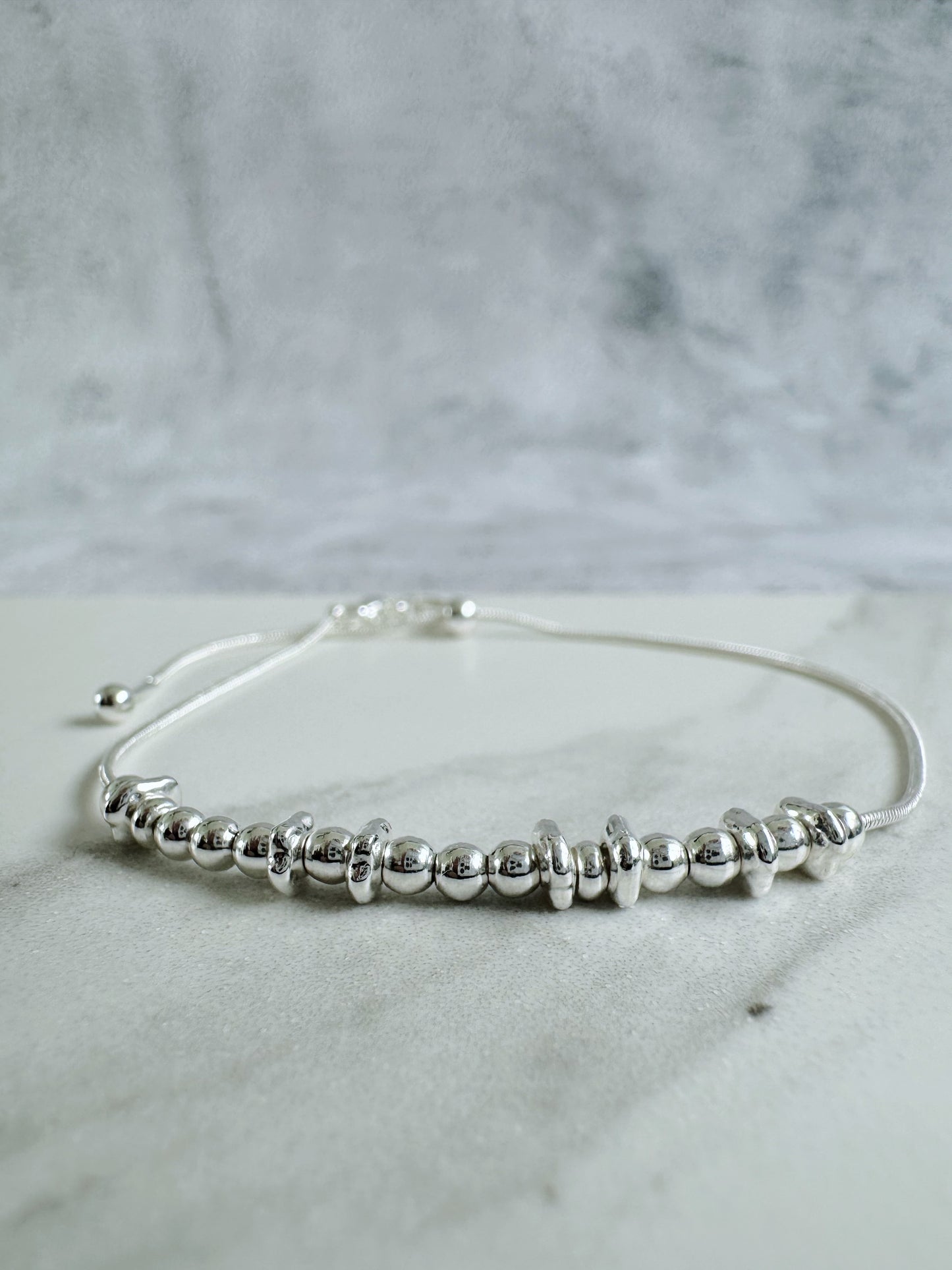 Bestie - Silver Secret Message Bracelet