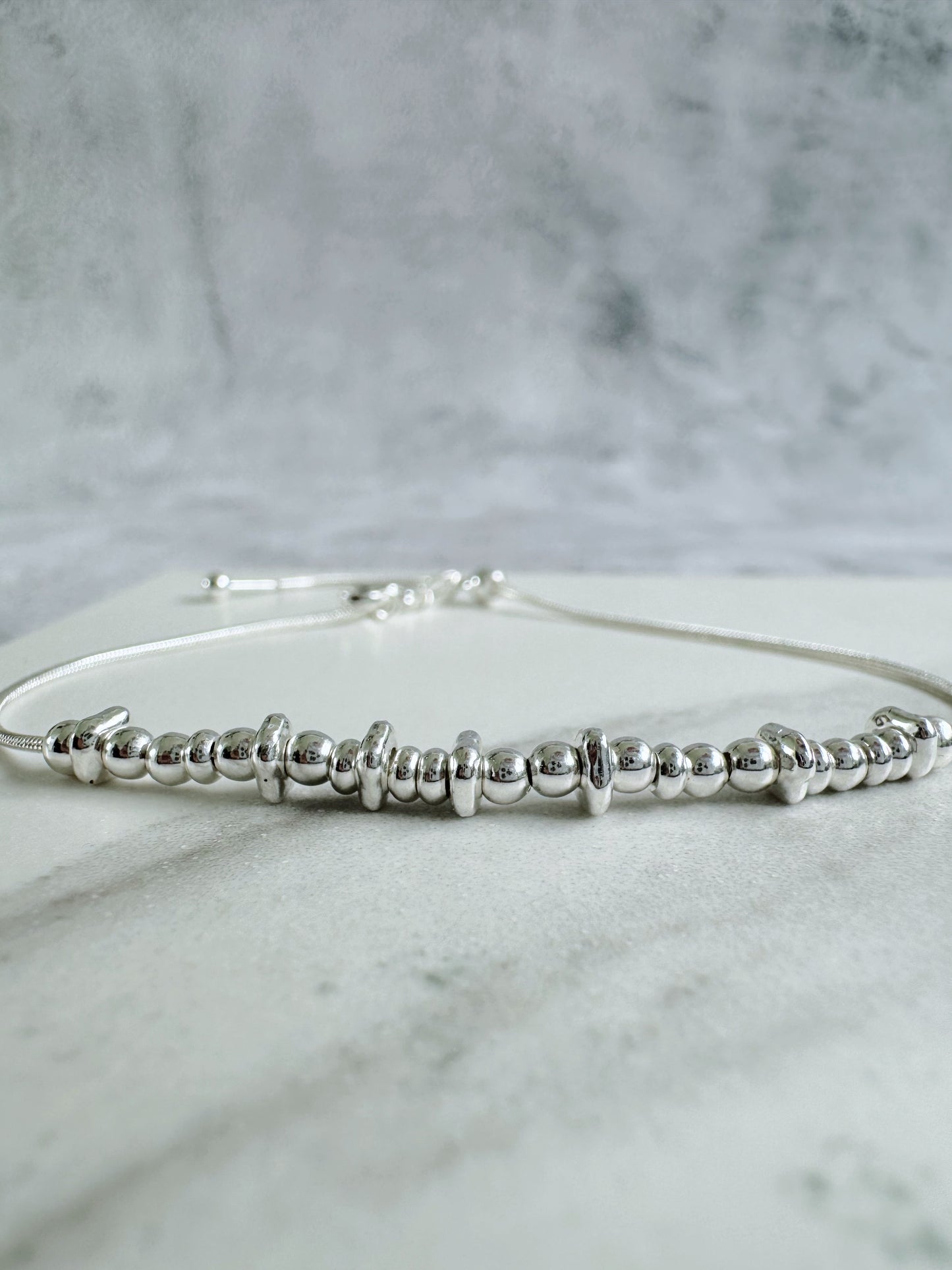 Family - Silver Secret Message Bracelet