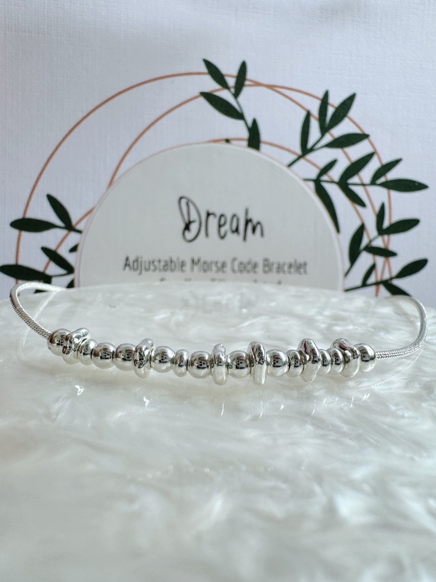 Dream - Silver Secret Message Bracelet